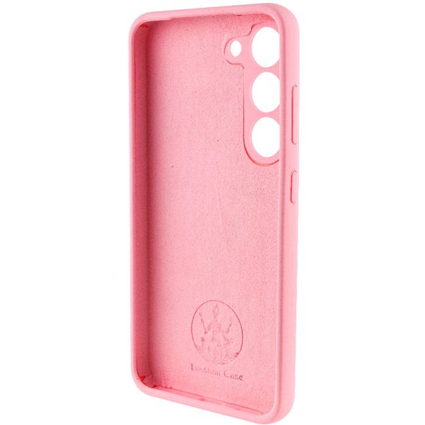 Чехол Silicone Cover Lakshmi Full Camera (AAA) для Samsung Galaxy S24+ Розовый | Light pink 69265 фото