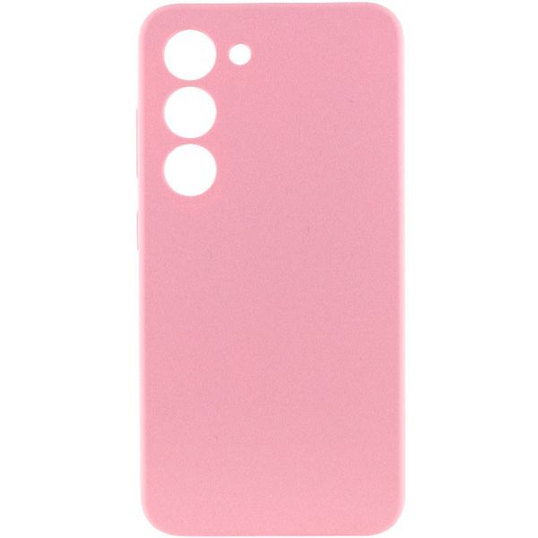 Чохол Silicone Cover Lakshmi Full Camera (AAA) для Samsung Galaxy S24+ Рожевий | Light pink 69265 фото