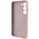 Чехол Silicone Cover Lakshmi Full Camera (AAA) with Logo для Samsung Galaxy S24 Розовый | Pink Sand 71859 фото 4