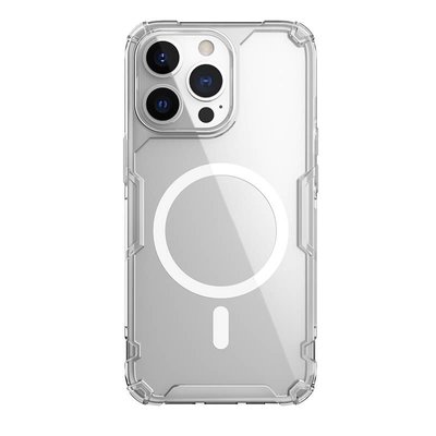 TPU чехол Nillkin Nature Pro Magnetic для Apple iPhone 15 Pro (6.1") Бесцветный | Прозрачный 65681 фото