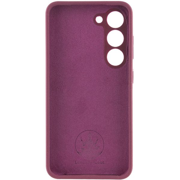 Чехол Silicone Cover Lakshmi Full Camera (AAA) для Samsung Galaxy S24+ Бордовый | Plum 69265 фото