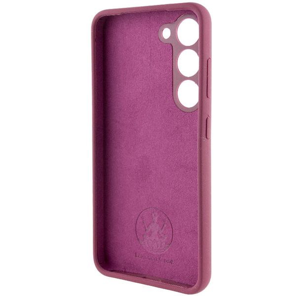 Чехол Silicone Cover Lakshmi Full Camera (AAA) для Samsung Galaxy S24+ Бордовый | Plum 69265 фото