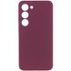 Чохол Silicone Cover Lakshmi Full Camera (AAA) для Samsung Galaxy S24+ Бордовий | Plum 69265 фото 1