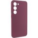 Чехол Silicone Cover Lakshmi Full Camera (AAA) для Samsung Galaxy S24+ Бордовый | Plum 69265 фото 2