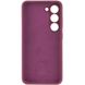 Чохол Silicone Cover Lakshmi Full Camera (AAA) для Samsung Galaxy S24+ Бордовий | Plum 69265 фото 3