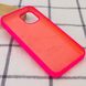 Чехол Silicone Case Full Protective (AA) для Apple iPhone 13 (6.1") Розовый/Barbie pink 55730 фото 3