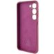 Чохол Silicone Cover Lakshmi Full Camera (AAA) with Logo для Samsung Galaxy S24 Бордовий | Plum 71859 фото 3