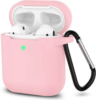 Силиконовый чехол для Apple AirPods 2 Розовый VANAX53006 фото