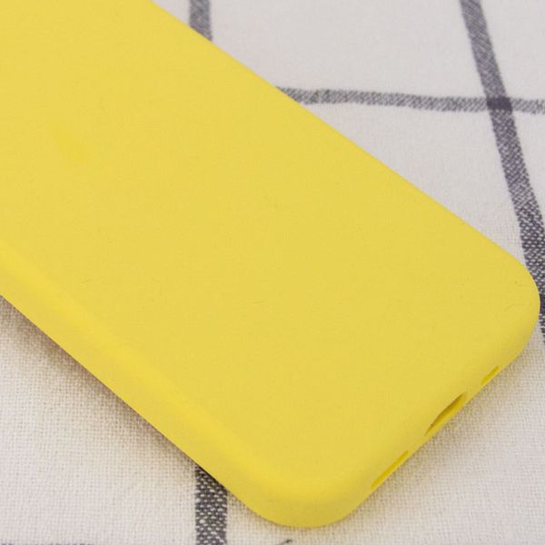 Чохол Silicone Case Full Protective (AA) NO LOGO для Apple iPhone 15 Pro (6.1") Жовтий | Yellow 72459 фото