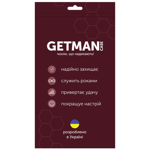 TPU чохол GETMAN Ease logo посилені вугли для Apple iPhone 15 (6.1") 65361 фото