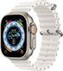 Ремешок Apple Watch Ocean Band 42/44/45/49 (M) Білий | White 109332-RED фото