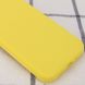 Чохол Silicone Case Full Protective (AA) NO LOGO для Apple iPhone 15 Pro (6.1") Жовтий | Yellow 72459 фото 2