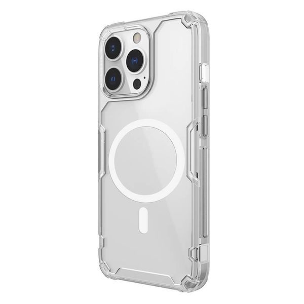 TPU чохол Nillkin Nature Pro Magnetic для Apple iPhone 15 Pro Max (6.7") Безкольоровий | Прозорий 65682 фото