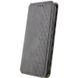 Кожаный чехол-книжка GETMAN Cubic (PU) для Samsung Galaxy S24+ Серый | Grey 68157 фото 2