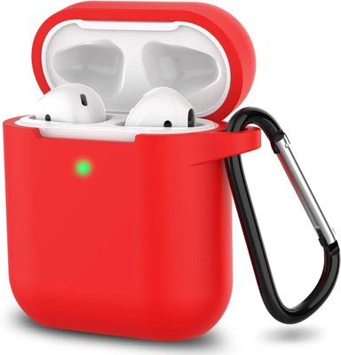 Силиконовый чехол для Apple AirPods 2 Червоний VANAX53003 фото