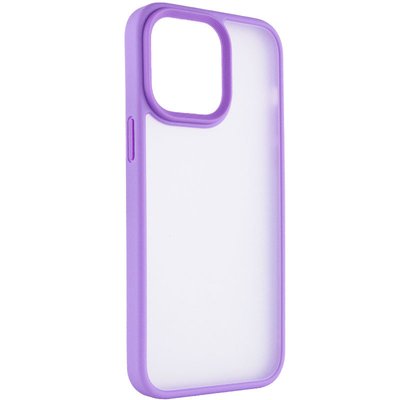 TPU+PC чохол Metal Buttons для Apple iPhone 15 Plus (6.7") Бузковий | Lavander 65614 фото