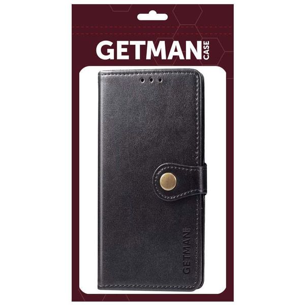 Кожаний чохол книжка GETMAN Gallant (PU) для Samsung Galaxy S24+ Чорний | Black 68150 фото