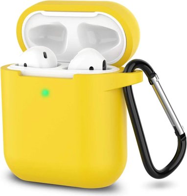 Силіконовий чохол для Apple AirPods 2 Жовтий VANAX53002 фото