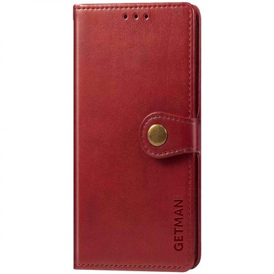 Кожаний чохол книжка GETMAN Gallant (PU) для Samsung Galaxy S24+ Червоний | Red 68150 фото