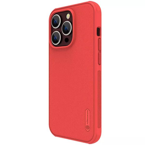 Чехол Nillkin Matte Pro для Apple iPhone 15 Pro Max (6.7") Красный | Red 65674 фото