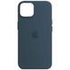 Чохол Silicone Case Full Protective (AA) для Apple iPhone 12 Pro Max (6.7") Синій/Abyss Blue 38663 фото