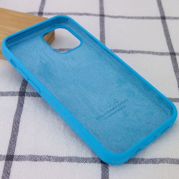 Чохол Silicone Case Full Protective (AA) для Apple iPhone 11 Pro (5.8") Блакитний/Blue 55730 фото