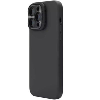 Чехол Silicone Nillkin LensWing Magnetic для Apple iPhone 15 Pro Max (6.7") Чёрный | Black 65666 фото