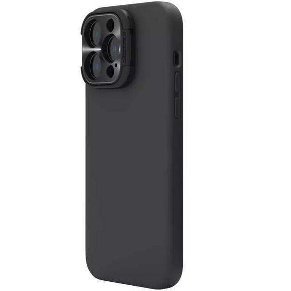 Чохол Silicone Nillkin LensWing Magnetic для Apple iPhone 15 Pro Max (6.7") Чорний | Black 65666 фото