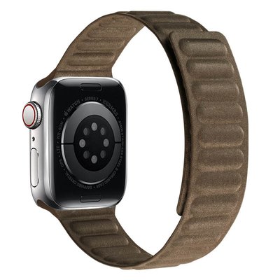 Ремешок FineWoven (AAA) для Apple Watch 38mm/40mm/41mm Коричневый | Taupe 77538-T фото