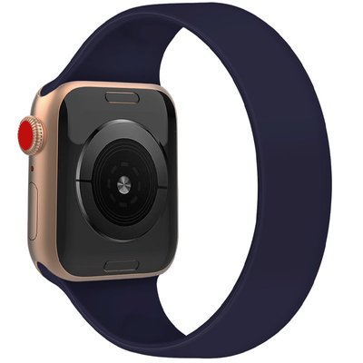 Ремешок Solo Loop для Apple watch 42mm/44mm Тёмно-синий | Midnight blue 156mm 432993-Mb фото