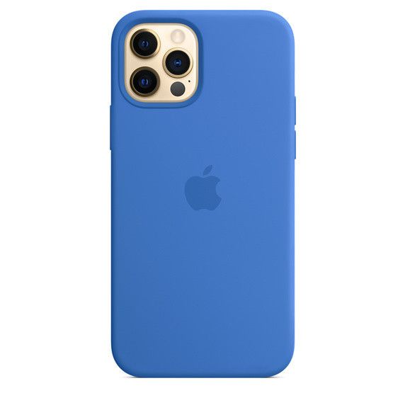 Чехол Silicone Case Full Protective (AA) для Apple iPhone 15 (6.1") Синий | Capri Blue 65416 фото