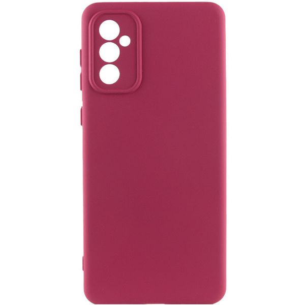 Чохол Silicone Cover Lakshmi Full Camera (A) для Samsung Galaxy S24+ Бордовий | Marsala 67950 фото