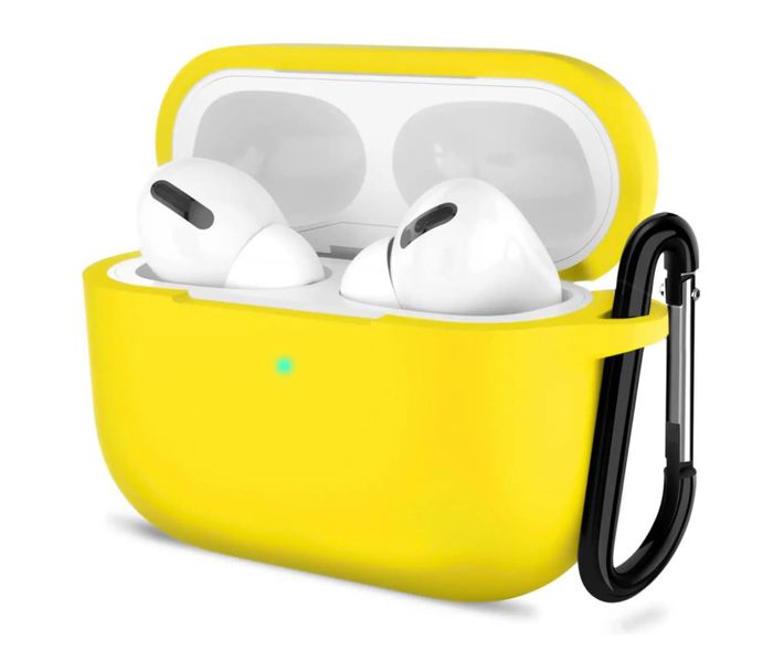 Силіконовий чохол для Apple Airpods Pro 2 Жовтий VANAX54002 фото