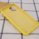 Чехол Silicone Case Full Protective (AA) для Apple iPhone 15 (6.1") Желтый | Yellow 65416 фото 2