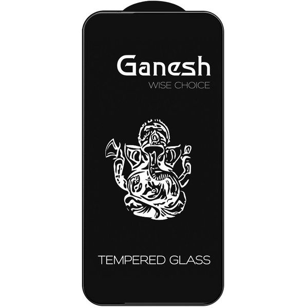 Защитное стекло 2,5D Ganesh (Full Cover) для Apple iPhone 15 Pro Max (6.7") 65493 фото