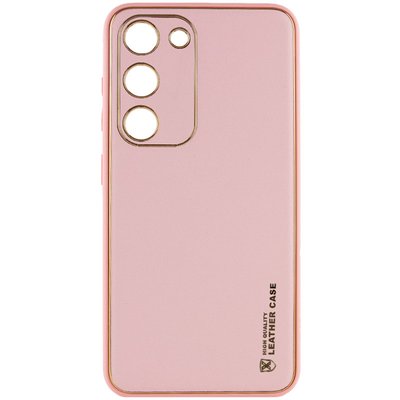 Кожаный чехол Xshield для Samsung Galaxy S24 Розовый | Pink 69350 фото