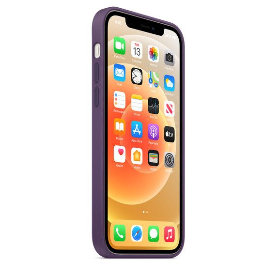 Чохол Silicone Case Full Protective (AA) для Apple iPhone 13 (6.1") Фіолетовий/Amethyst 55730 фото