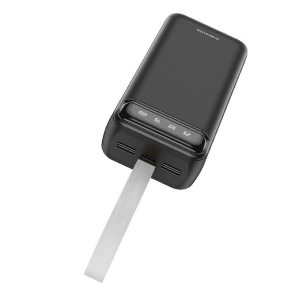 Портативна батарея Power Bank Borofone BJ14B 30000 mAh 2xUSB/1xType-C Black 11366 фото