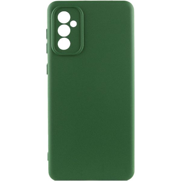 Чохол Silicone Cover Lakshmi Full Camera (A) для Samsung Galaxy S24+ Зелений | Dark green 67950 фото