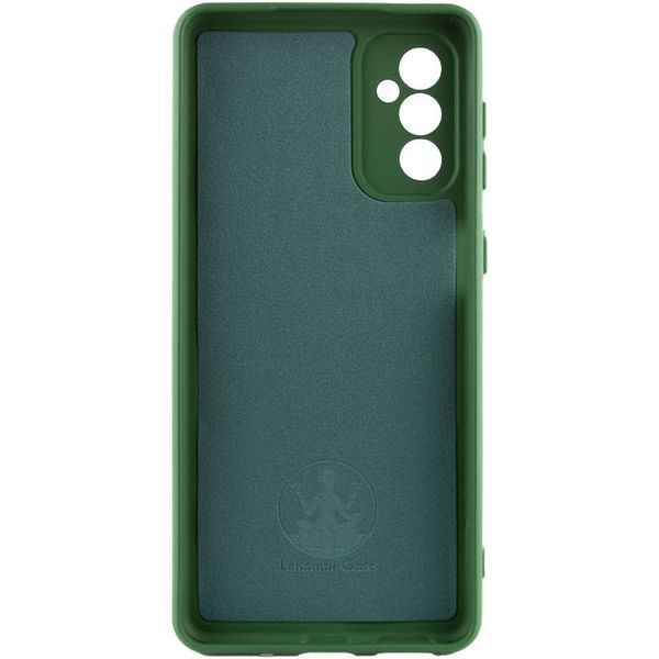 Чехол Silicone Cover Lakshmi Full Camera (A) для Samsung Galaxy S24+ Зелёный | Dark green 67950 фото