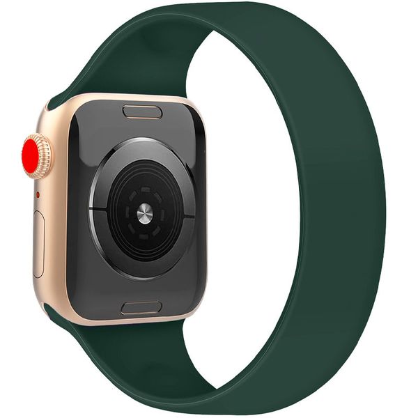 Ремінець Solo Loop для Apple watch 42mm/44mm Зелений | Pine green 156mm 432993-Mb фото